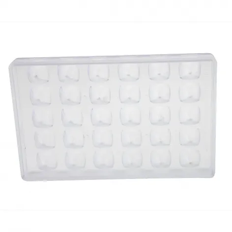 Pyramid Praline Mould; 7g; 30 pieces